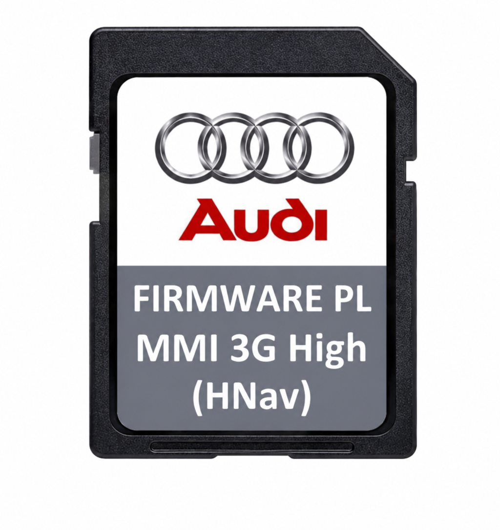 Polskie Menu + Lektor do Audi MMI 3G High HNav – KARTA SD