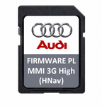 Polskie Menu + Lektor do Audi MMI 3G High HNav – KARTA SD