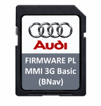 Polskie Menu + Lektor do Audi MMI 3G Basic BNav – KARTA SD