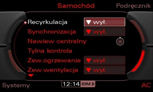 Polskie Menu + Lektor do Audi MMI 3G High HNav – Pliki na e-mail