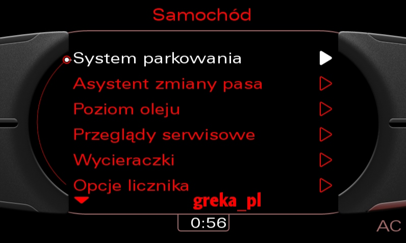 Polskie Menu + Lektor do Audi MMI 3G High HNav – Pliki na e-mail